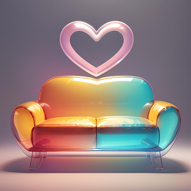 432505-2085436042-xcobject, sofa, heart, gradient, still life, transparent, product drawing, full body, solo, simple background, no humans, hdr, ，.png